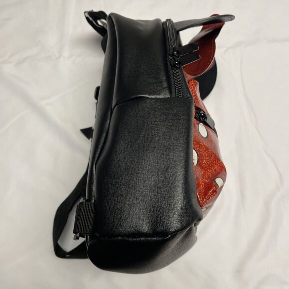 Disney Minnie Mouse Backpack Brand New With Tags Red Polka Dots Bow Travel - Picture 3 of 8